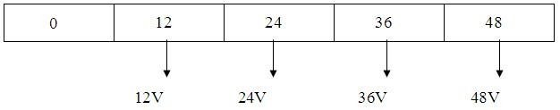 多路不同电压输出12V、24V、36V、48V