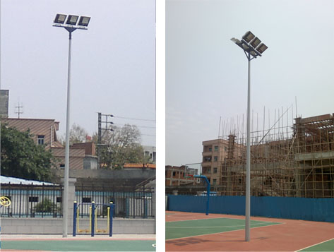 标准户外篮球场部分灯具选型图片及规格