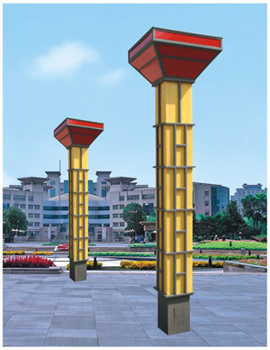 中国馆方柱景观灯