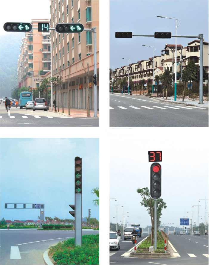 交通道路信号指示灯杆